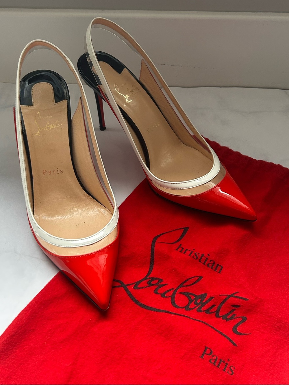 Christian Louboutin Paulina Slingback Pumps